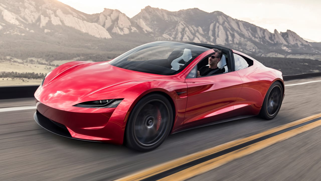 Tesla Roadster coming in 2025, will do 060mph in under a second* Top Gear
